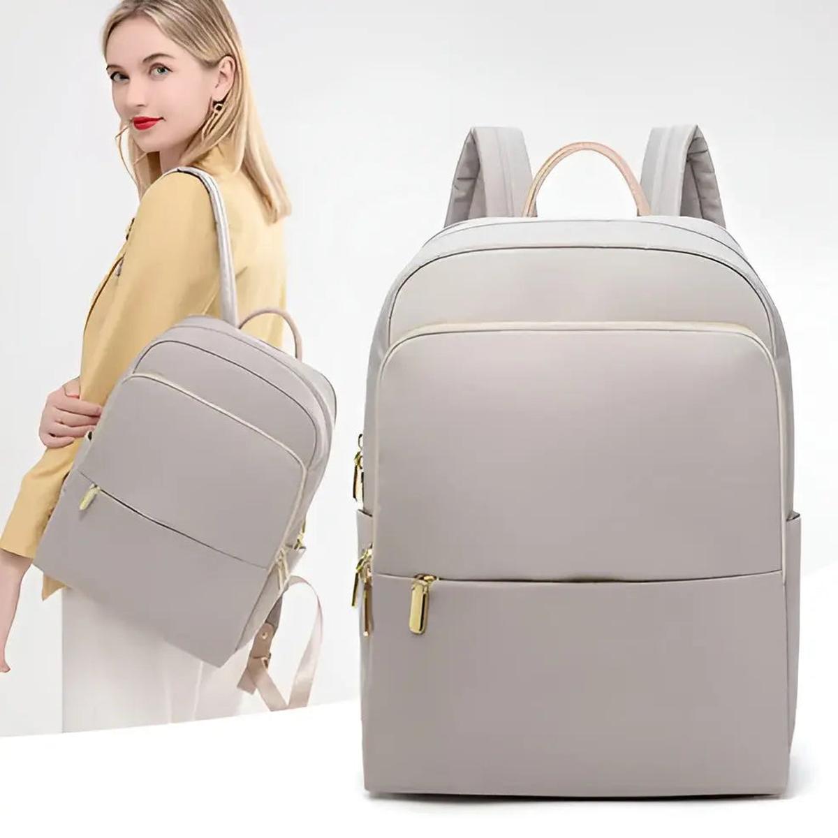 Women's Modern Business & Travel Backpack – Multi-Compartment, Lightweight, Waterproof, Stylish Daypack