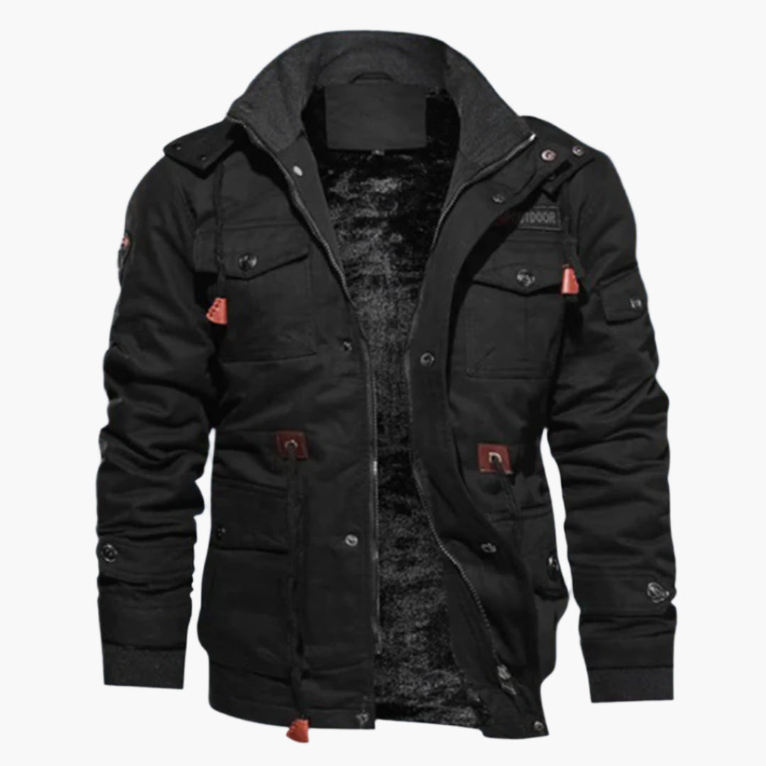 Men's Winter Parka Jacket - Stylish Outdoor Warmth, Functional Urban Outerwear