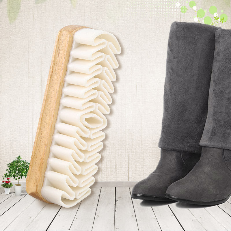 Marcella – Suède Rubber Brush Schoenborstel voor Sneakers en Laarzen
