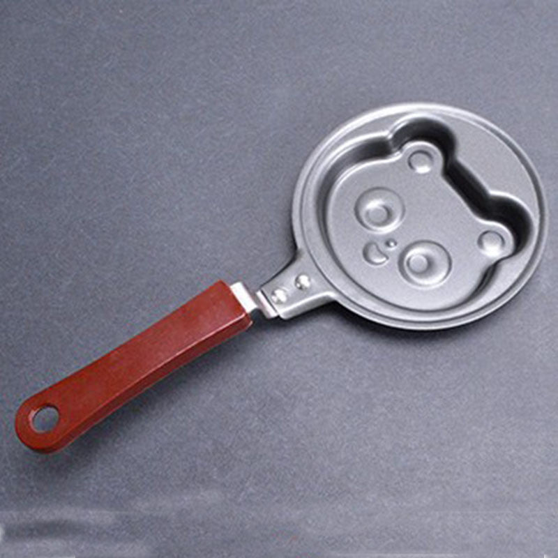 Coraline – Mini Pannenkoekenmaker met Cartoon Beer en Stervormige Mallen voor Kinderen