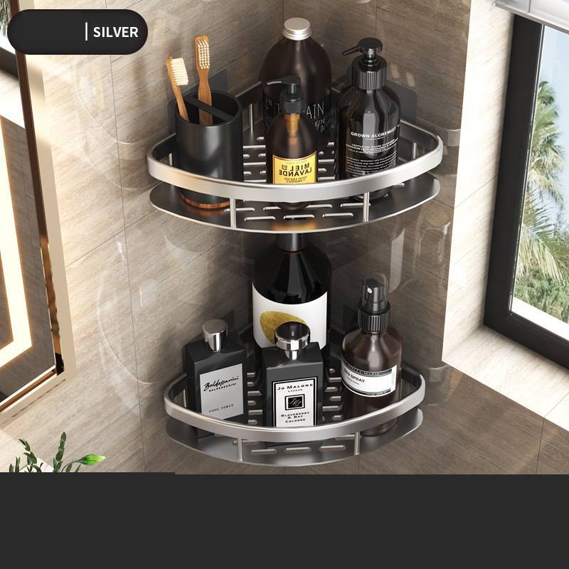 Orion – Ruimte Aluminium Wandplank voor Badkamer en Keuken