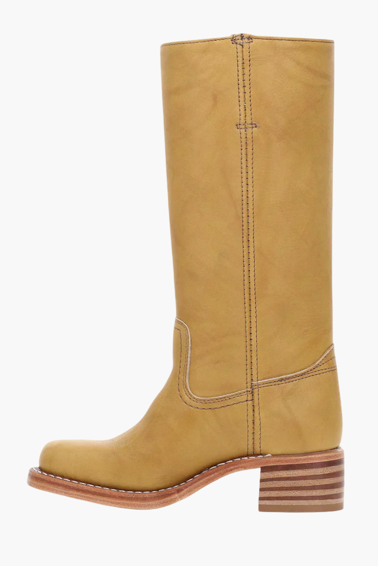 Women's Modern Classic Knee-High Block Heel Boots – Fashion Versatile Everyday Style