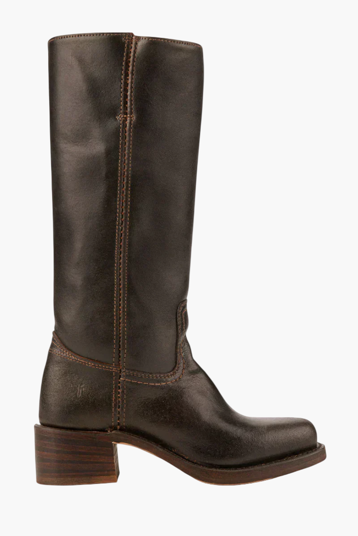Women's Modern Classic Knee-High Block Heel Boots – Fashion Versatile Everyday Style
