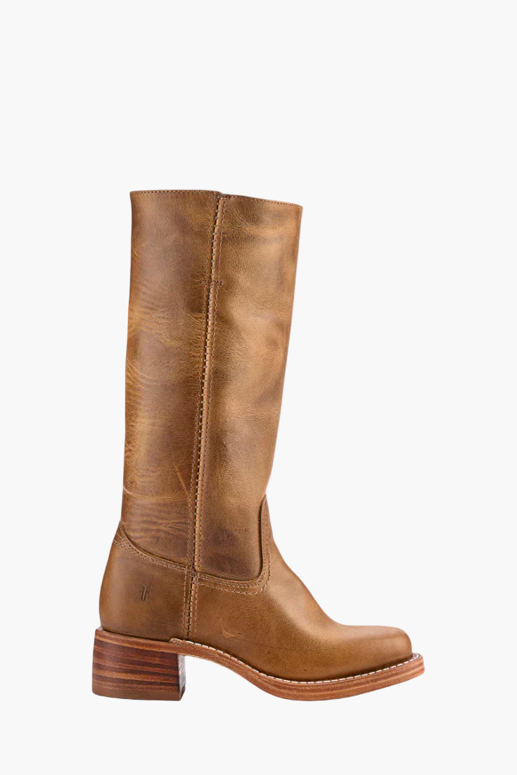 Women's Modern Classic Knee-High Block Heel Boots – Fashion Versatile Everyday Style
