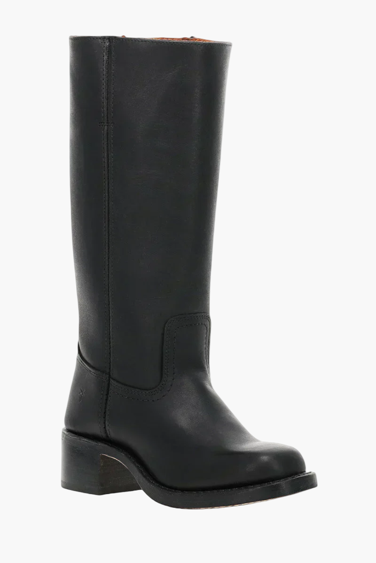 Women's Modern Classic Knee-High Block Heel Boots – Fashion Versatile Everyday Style