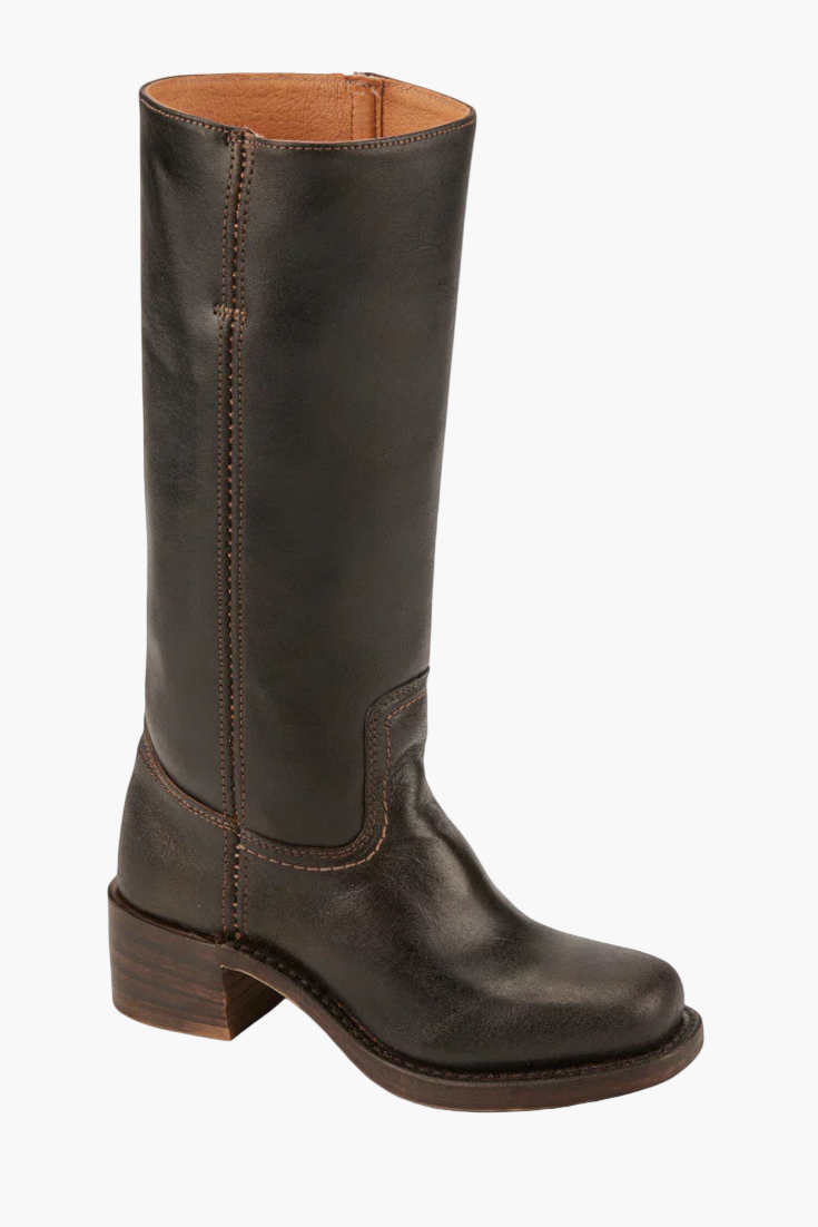 Women's Modern Classic Knee-High Block Heel Boots – Fashion Versatile Everyday Style