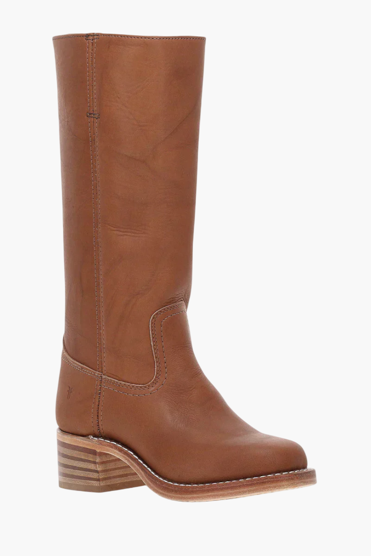 Women's Modern Classic Knee-High Block Heel Boots – Fashion Versatile Everyday Style