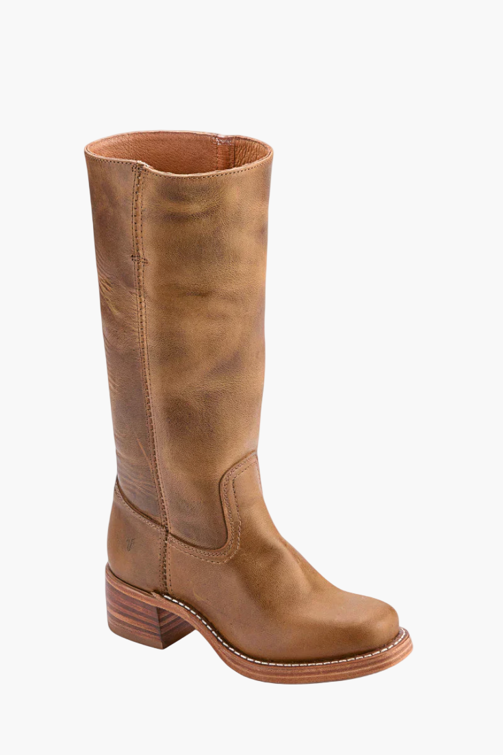 Women's Modern Classic Knee-High Block Heel Boots – Fashion Versatile Everyday Style