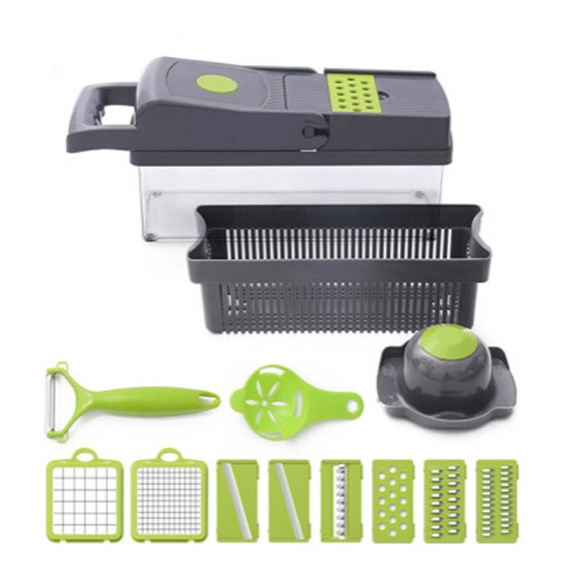 Vivienne – Veelzijdige Groentecutter met Rvs Bladen