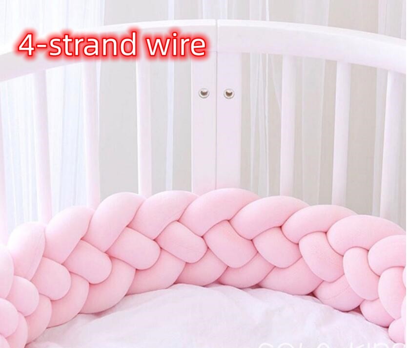 Aurora – Gebreide Crib Bumpers Kussen voor Babybed