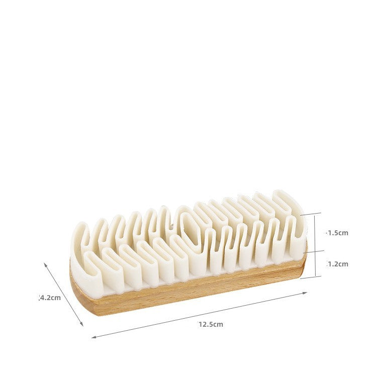 Marcella – Suède Rubber Brush Schoenborstel voor Sneakers en Laarzen
