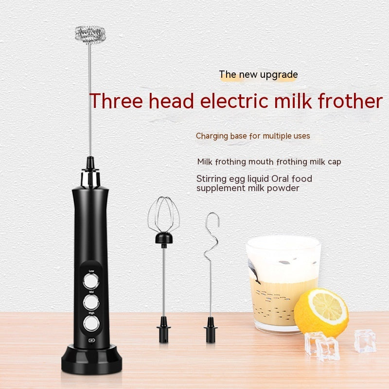 Dahlia – Draagbare Handheld Driehoofd Eimixer
