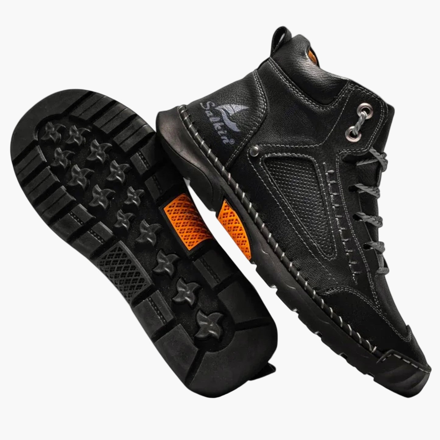 Men's Casual Outdoor Walking Boots – High-Top Ankle Comfort Shoes