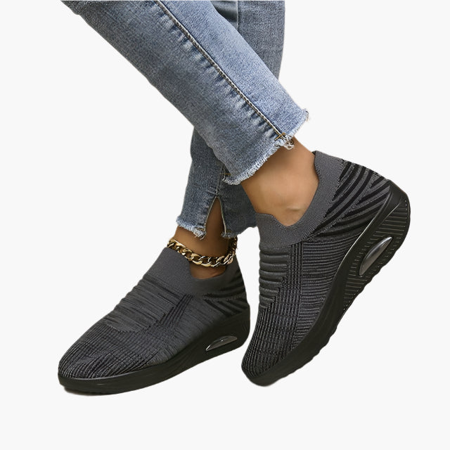Women's Lightweight Slip-On Walking Sneakers Fashion Casual Shoes