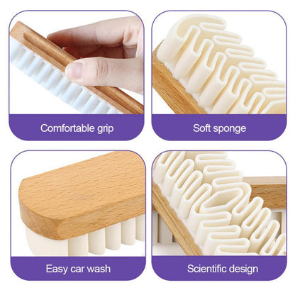 Marcella – Suède Rubber Brush Schoenborstel voor Sneakers en Laarzen