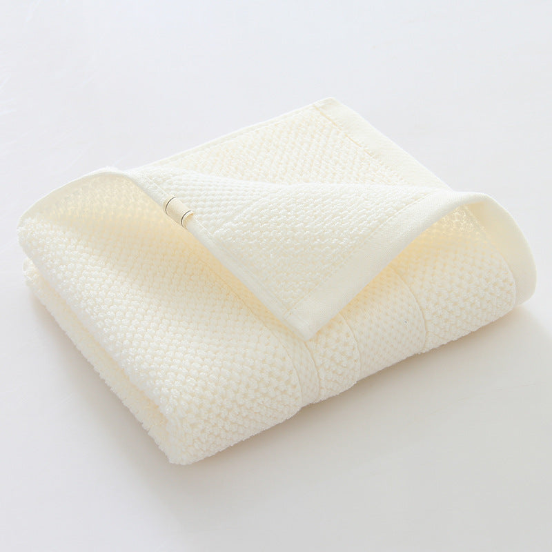 Florian – Dikke Geborduurde Handdoek van Katoen