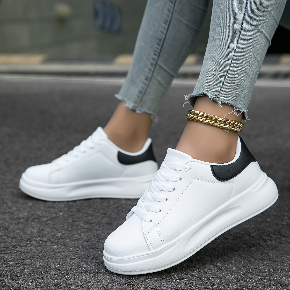 Women's Orthopedic Casual Sneakers - Comfort Walking Fashion Shoes