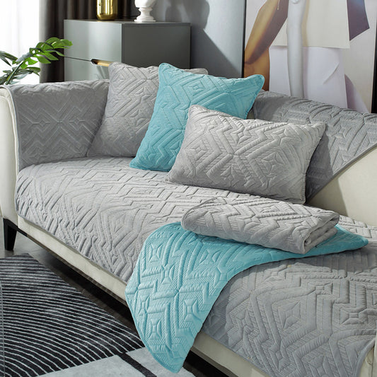 Cypress – Luxe Zachte Kussenhoes voor de Bank van Pluche