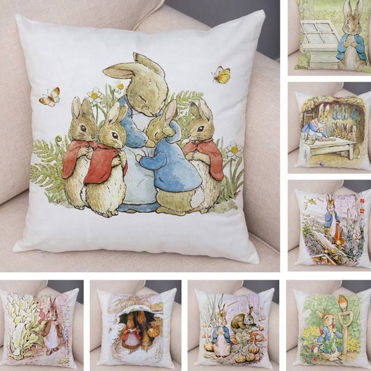 Lavinia – Luxe Kussenhoes van Perzikskin Stof voor Thuisdecoratie