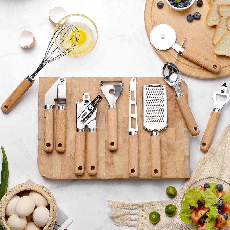 Florian – Creatief Keukengadget met Houten Handvat