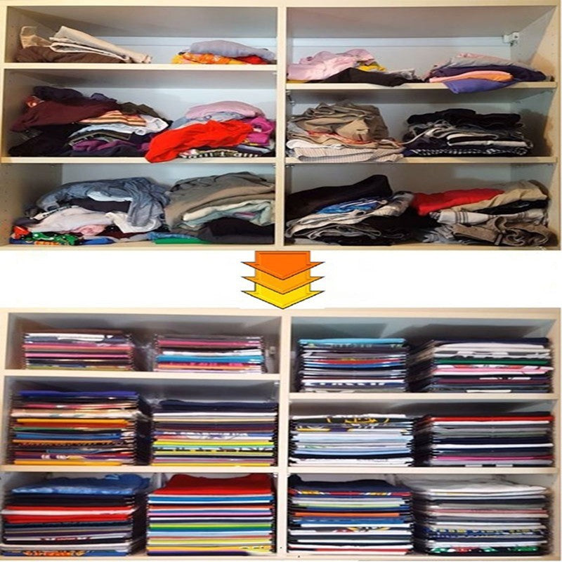Lucian – 10-laags Kledingopslag Bord voor Vouwen van Kleding, Organizer voor Hemden en Documenten
