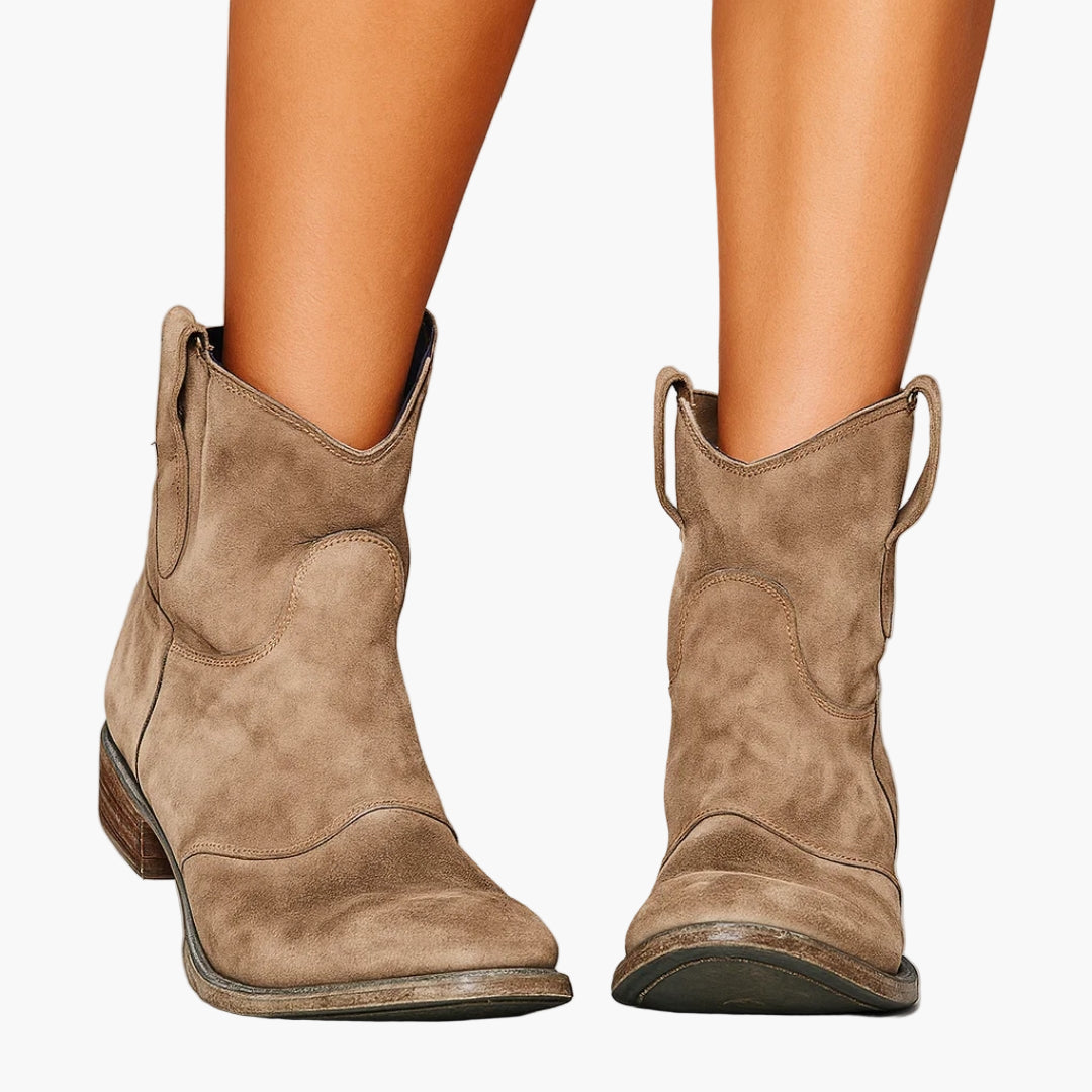 Women's Western Ankle Boots – Casual Everyday Style