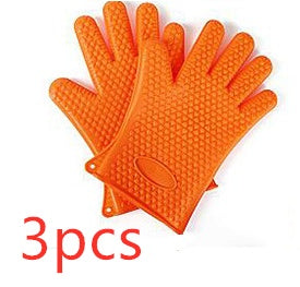 Aurelius – Hittebestendige BBQ-handschoenen van voedselveilige siliconen