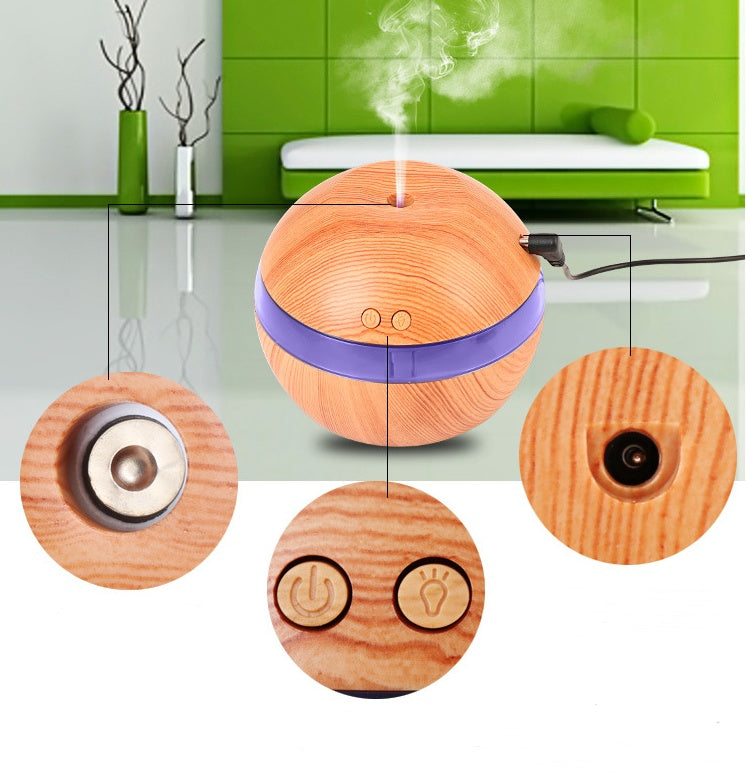 Clementine – Essentiële Olie Diffuser en Luchtbevochtiger
