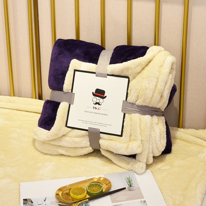 Marcella – Pluche Flanellen Deken voor Sofa en Bed