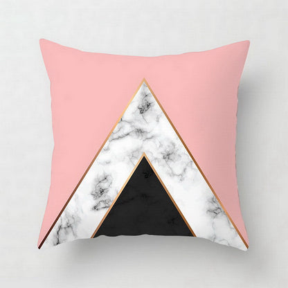 Valencia – Decoratieve Kussenhoes met Geometrisch Abstract Patroon