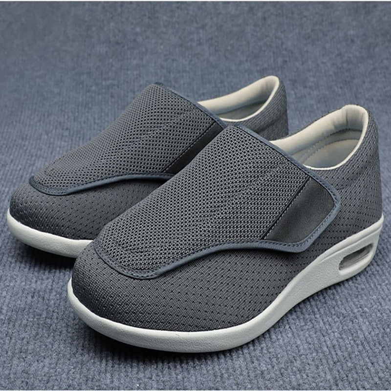 Men's Orthopedic Wide Slip-On Shoes for Diabetics – Comfort Walking Footwear