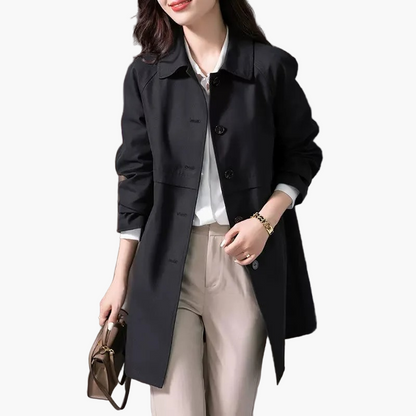 Women's Classic Chic Trench Coat for Everyday Sophistication