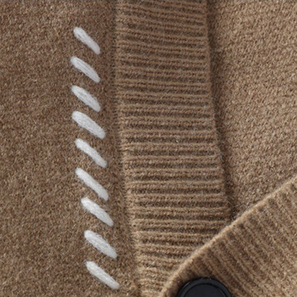 Men's Casual Button Up Knitted Cardigan Sweater - Relaxed Fit Classic Style