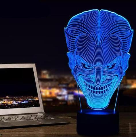 Sybille – 3D LED Tafellamp met Kleurverandering