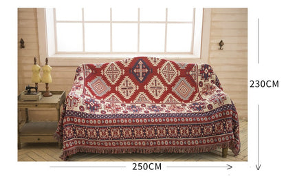 Iris – Katoenen Sofa Cover voor Meerdere Doeleinden