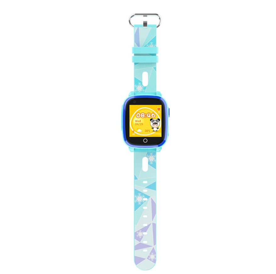 4G GPS Kinder Smartwatch – Waterdicht Touchscreen met SOS, WiFi, Camera & Locatie – DF33Z voor Android & iOS