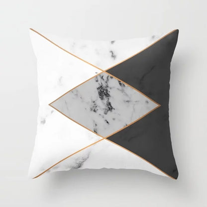 Valencia – Decoratieve Kussenhoes met Geometrisch Abstract Patroon