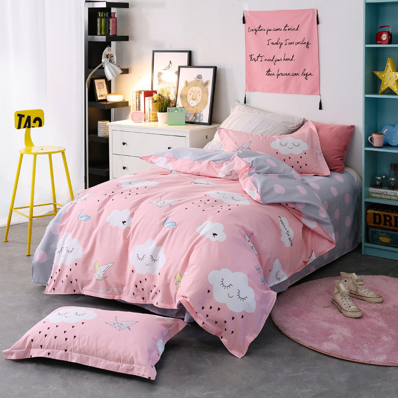Haven – Luxe Katoenen Beddengoed met Planten- en Bloemenpatroon