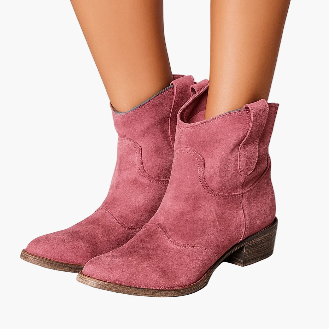 Women's Western Ankle Boots – Casual Everyday Style