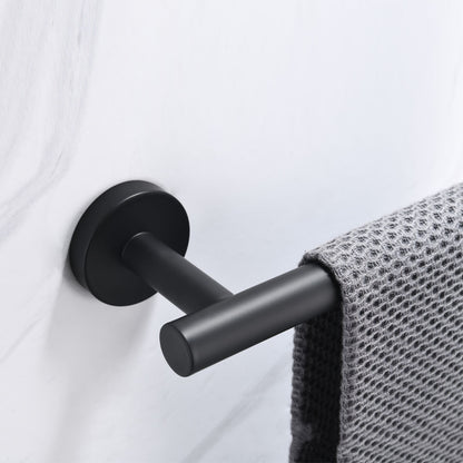 Sybille – Rvs Handdoekrek met Enkel Handdoekring
