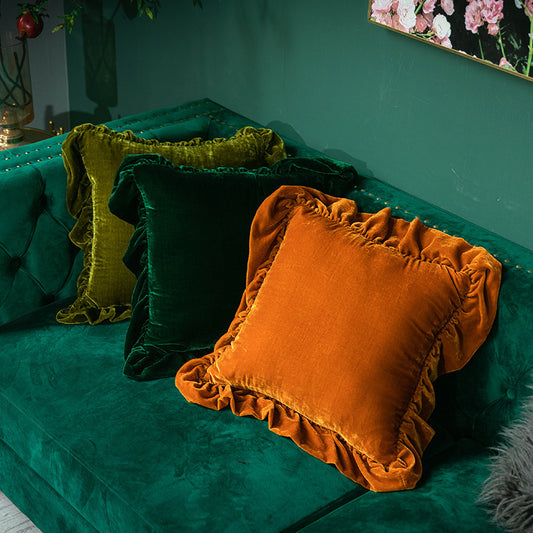 Juliette – Kussenhoes in Effen Kleur voor Sofa en Bed