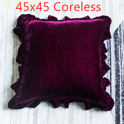 Juliette – Kussenhoes in Effen Kleur voor Sofa en Bed
