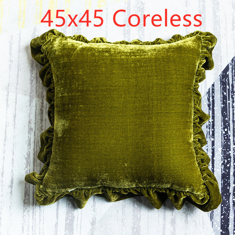 Juliette – Kussenhoes in Effen Kleur voor Sofa en Bed