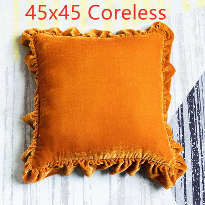 Juliette – Kussenhoes in Effen Kleur voor Sofa en Bed