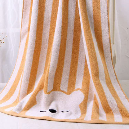 Sebastian – Zacht Absorberend Multicolor Baby Badhanddoek