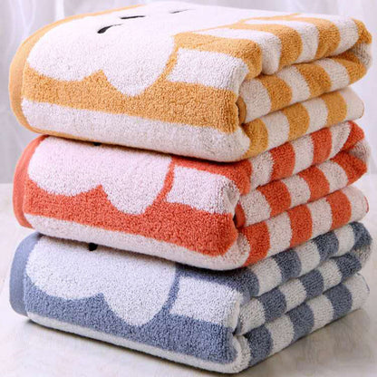 Sebastian – Zacht Absorberend Multicolor Baby Badhanddoek