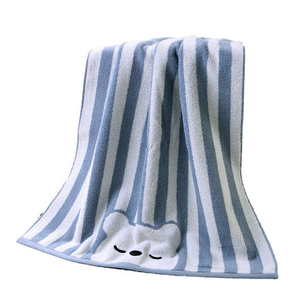 Sebastian – Zacht Absorberend Multicolor Baby Badhanddoek