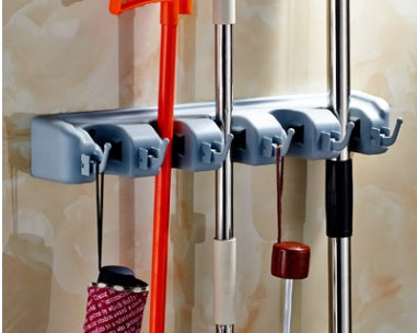 Alistair – Multifunctionele Plastic Mop Haak voor Wandmontage