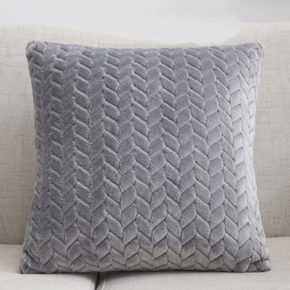 Benedict – Flanellen Effen Kleur Kussenhoes Nordic Stijl Eenvoudige Stijl