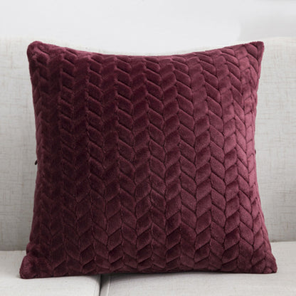 Benedict – Flanellen Effen Kleur Kussenhoes Nordic Stijl Eenvoudige Stijl
